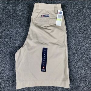 NWT‎ Vintage Chaps Ralph Lauren Men's Beige Chino Shorts 30 Preppy Casual School
